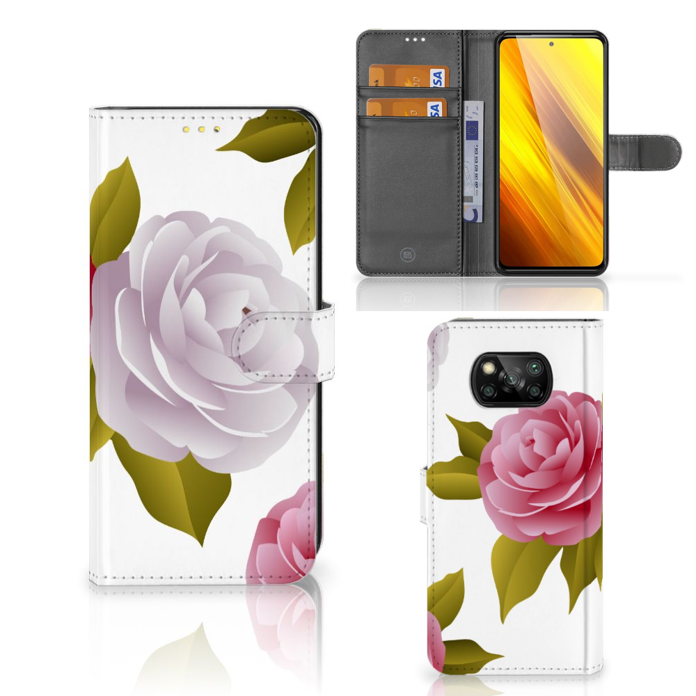 Xiaomi Poco X3 | Poco X3 Pro Hoesje Roses