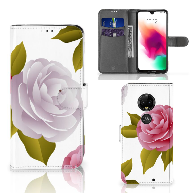Motorola Moto G7 | G7 Plus Hoesje Roses