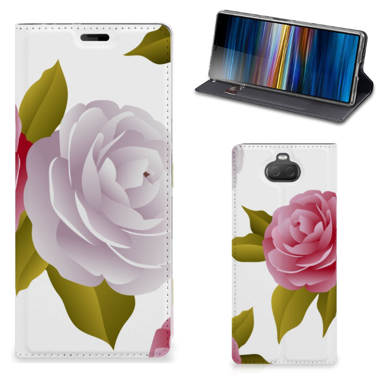 Sony Xperia 10 Plus Smart Cover Roses
