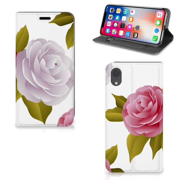 Apple iPhone Xr Smart Cover Roses
