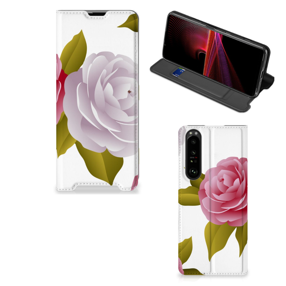 Sony Xperia 1 III Smart Cover Roses