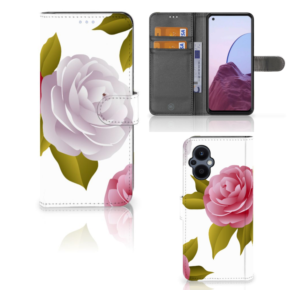 OPPO Reno 8 Lite | OnePlus Nord N20 Hoesje Roses