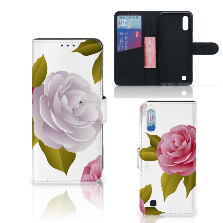 Samsung Galaxy M10 Hoesje Roses