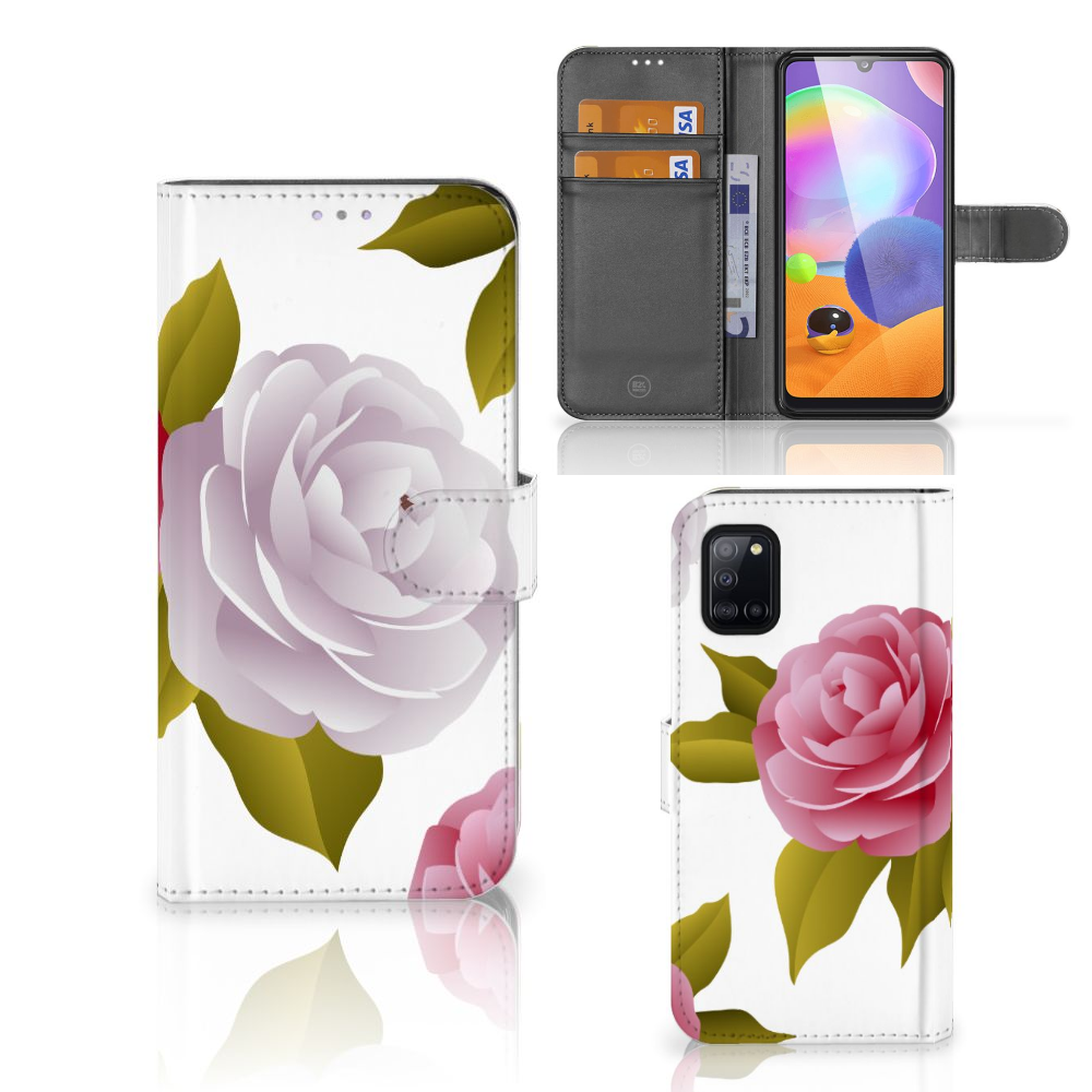 Samsung Galaxy A31 Hoesje Roses