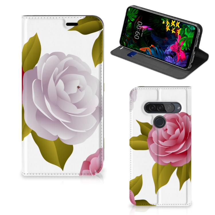 LG G8s Thinq Smart Cover Roses