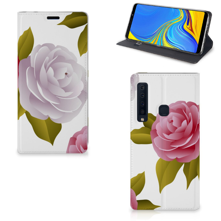 Samsung Galaxy A9 (2018) Smart Cover Roses