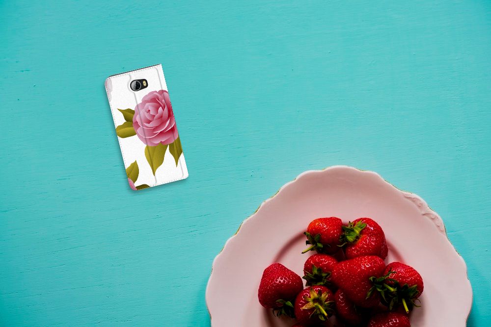 Huawei Y5 2 | Y6 Compact Smart Cover Roses