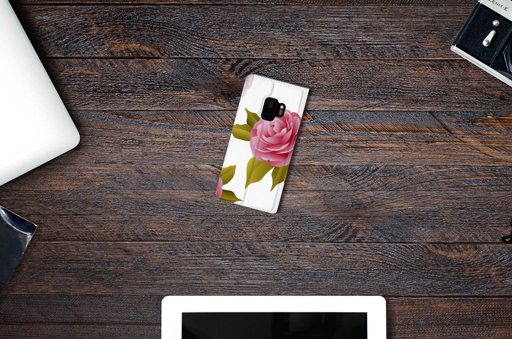 Samsung Galaxy S9 Smart Cover Roses