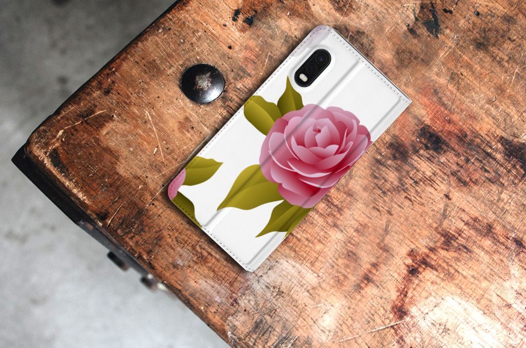 Samsung Xcover Pro Smart Cover Roses