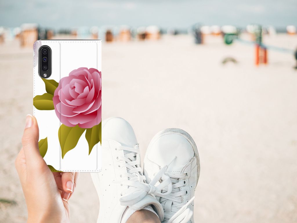 Samsung Galaxy A50 Smart Cover Roses