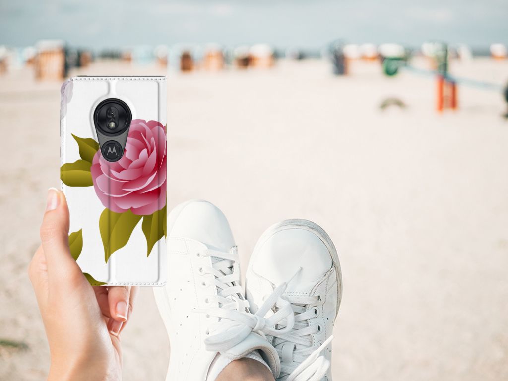 Motorola Moto G7 Play Smart Cover Roses