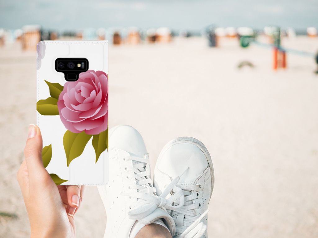 Samsung Galaxy Note 9 Smart Cover Roses