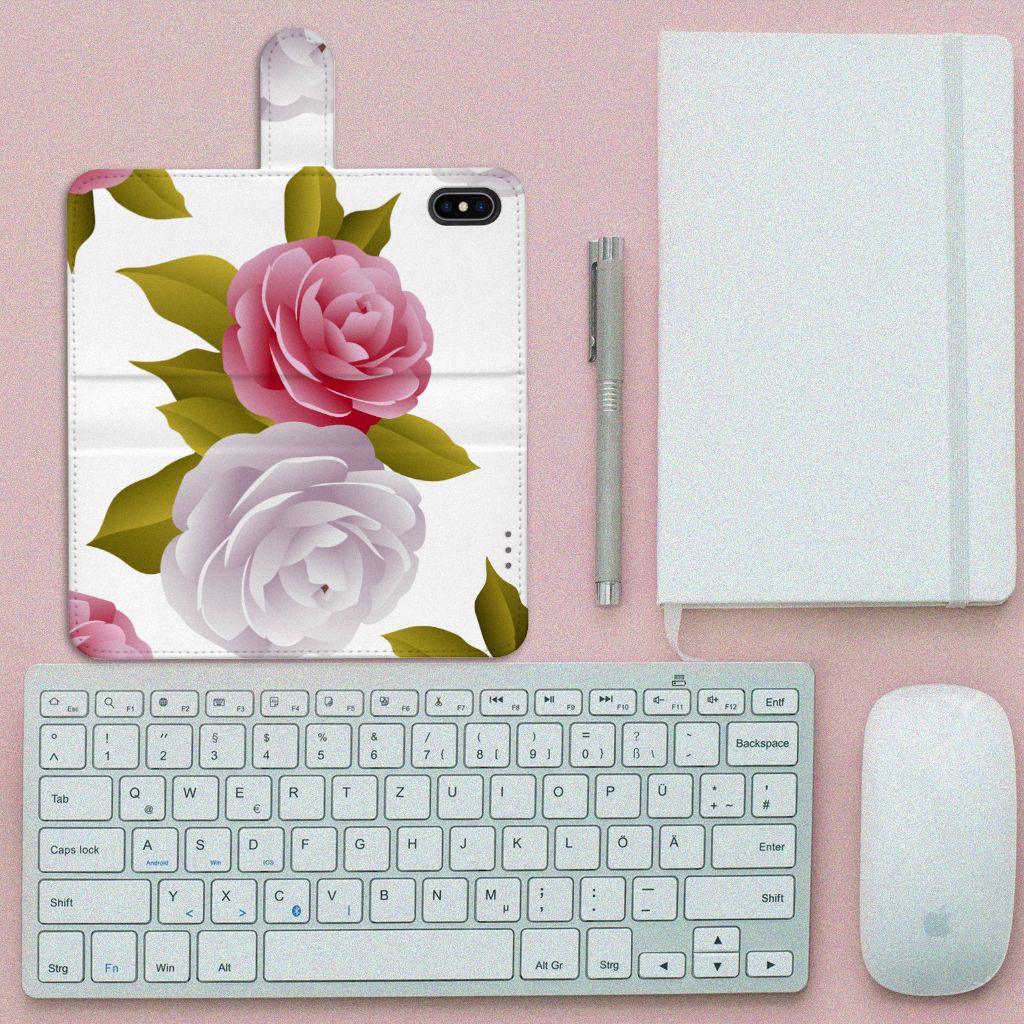 Apple iPhone Xs Max Hoesje Roses