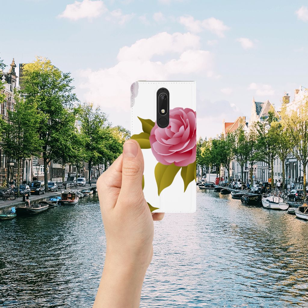 Nokia 5.1 (2018) Smart Cover Roses