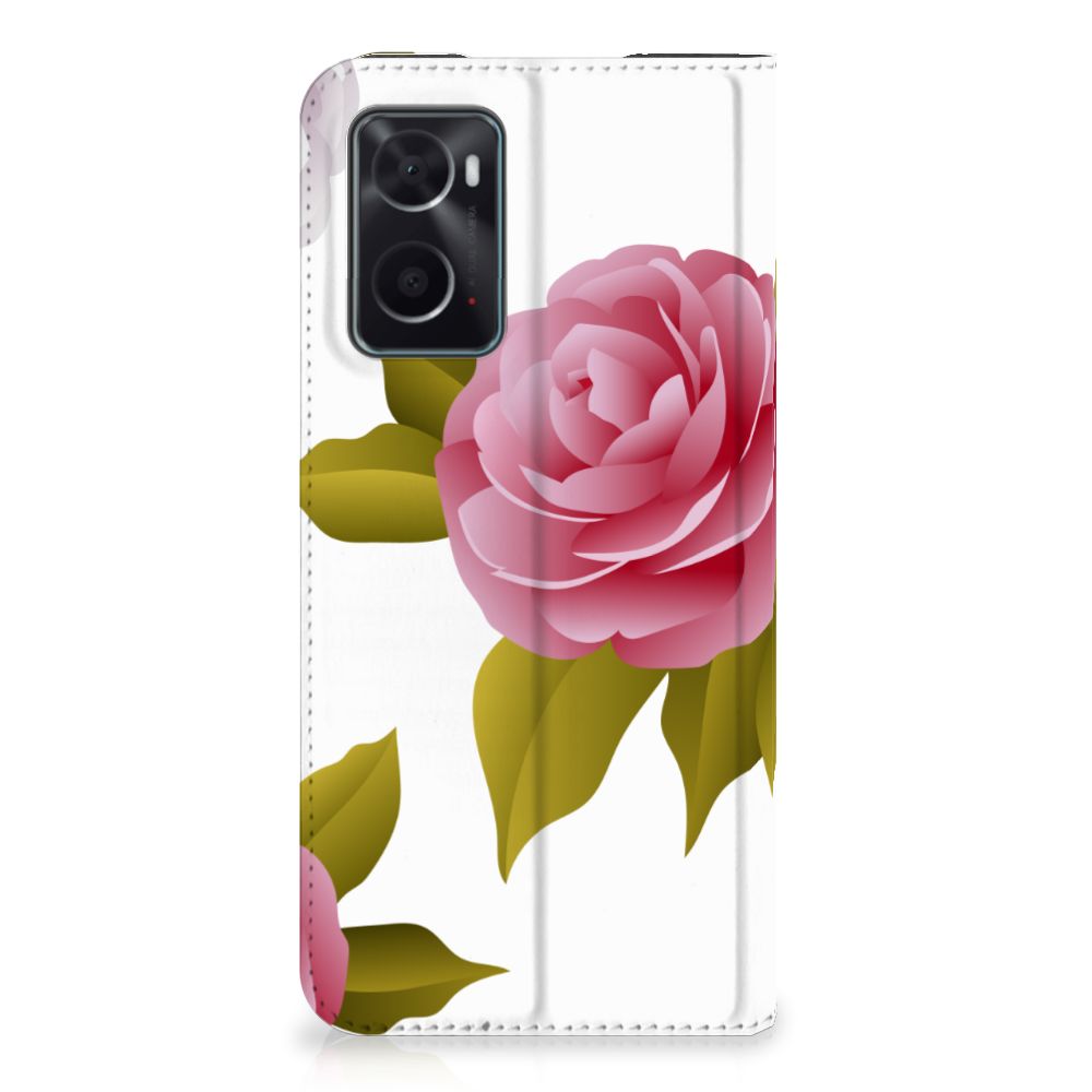 OPPO A96 | A76 Smart Cover Roses