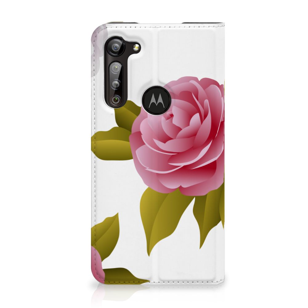 Motorola Moto G8 Power Smart Cover Roses