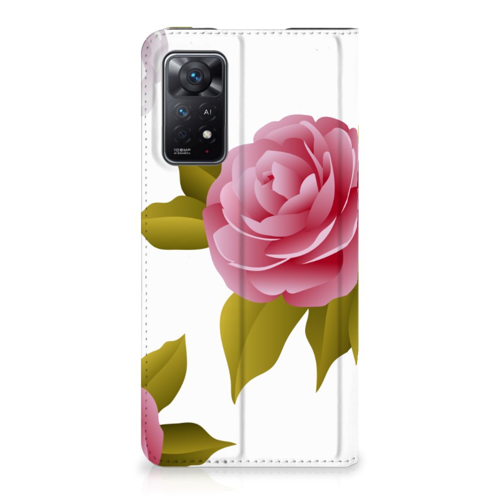 Xiaomi Redmi Note 11 Pro Smart Cover Roses