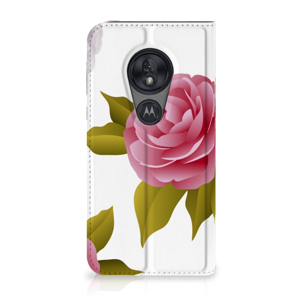 Motorola Moto G7 Play Smart Cover Roses