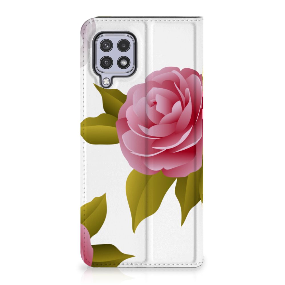 Samsung Galaxy A22 4G | M22 Smart Cover Roses