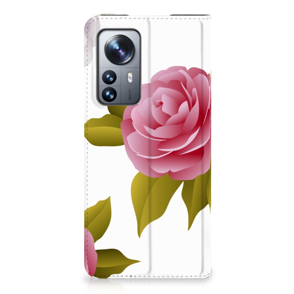 Xiaomi 12 Pro Smart Cover Roses