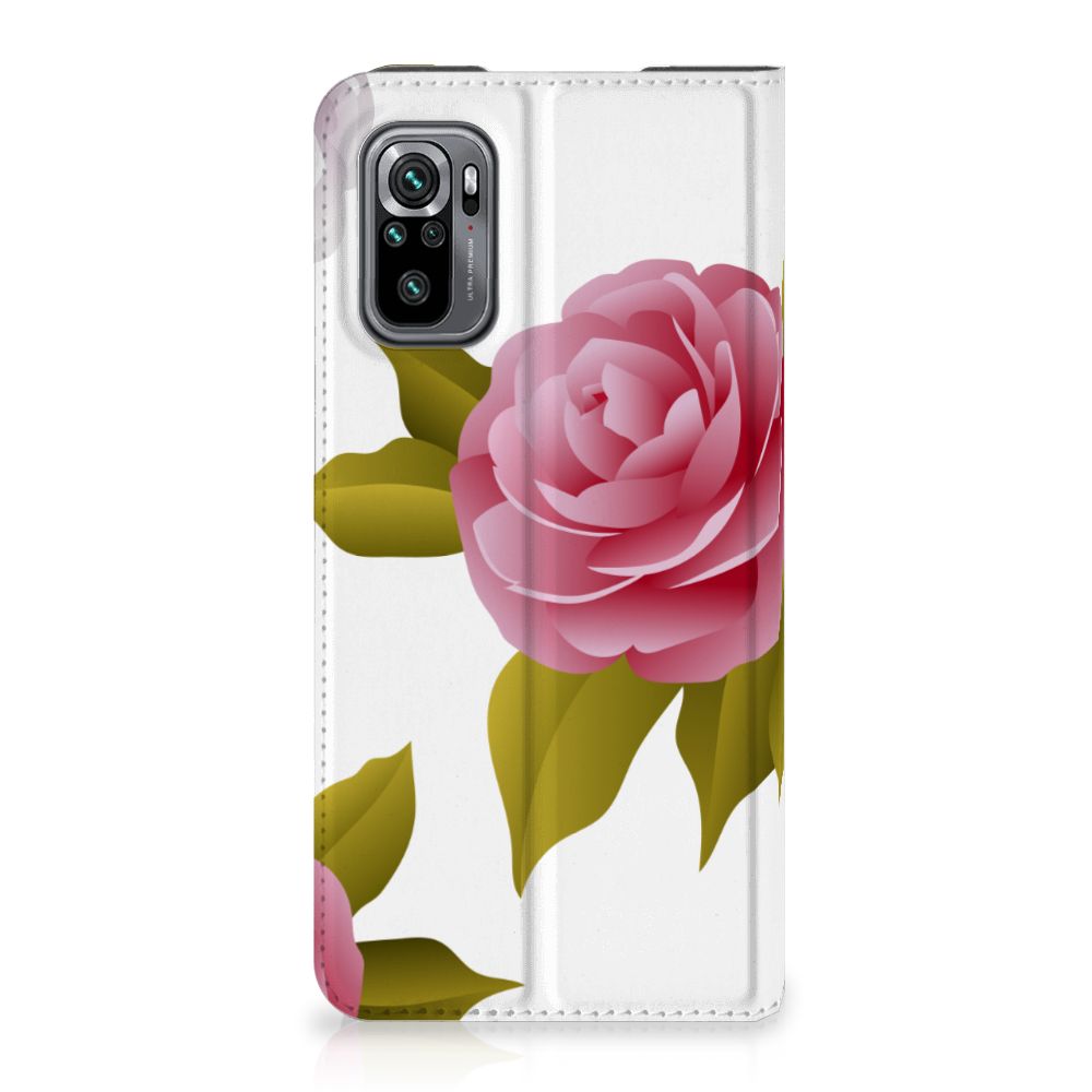 Xiaomi Redmi Note 10/10T 5G | Poco M3 Pro Smart Cover Roses