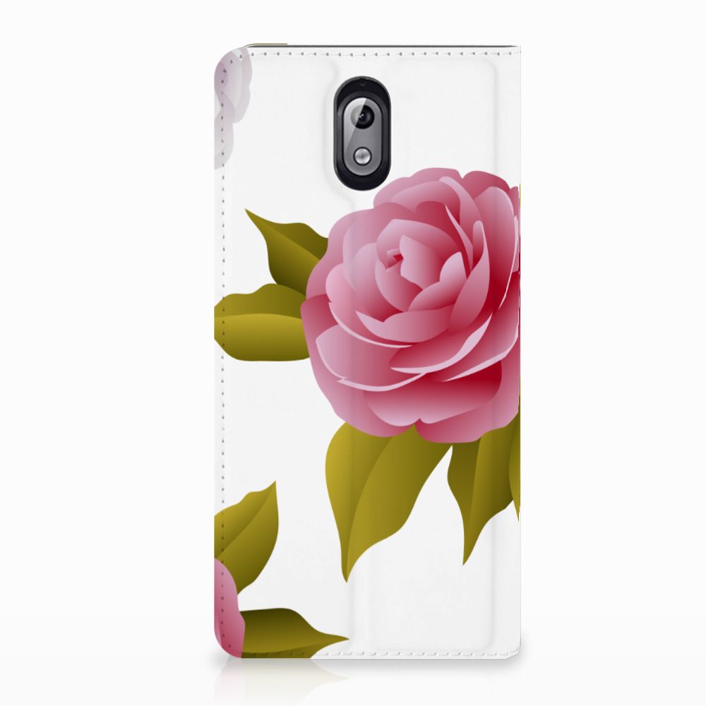 Nokia 3.1 (2018) Smart Cover Roses