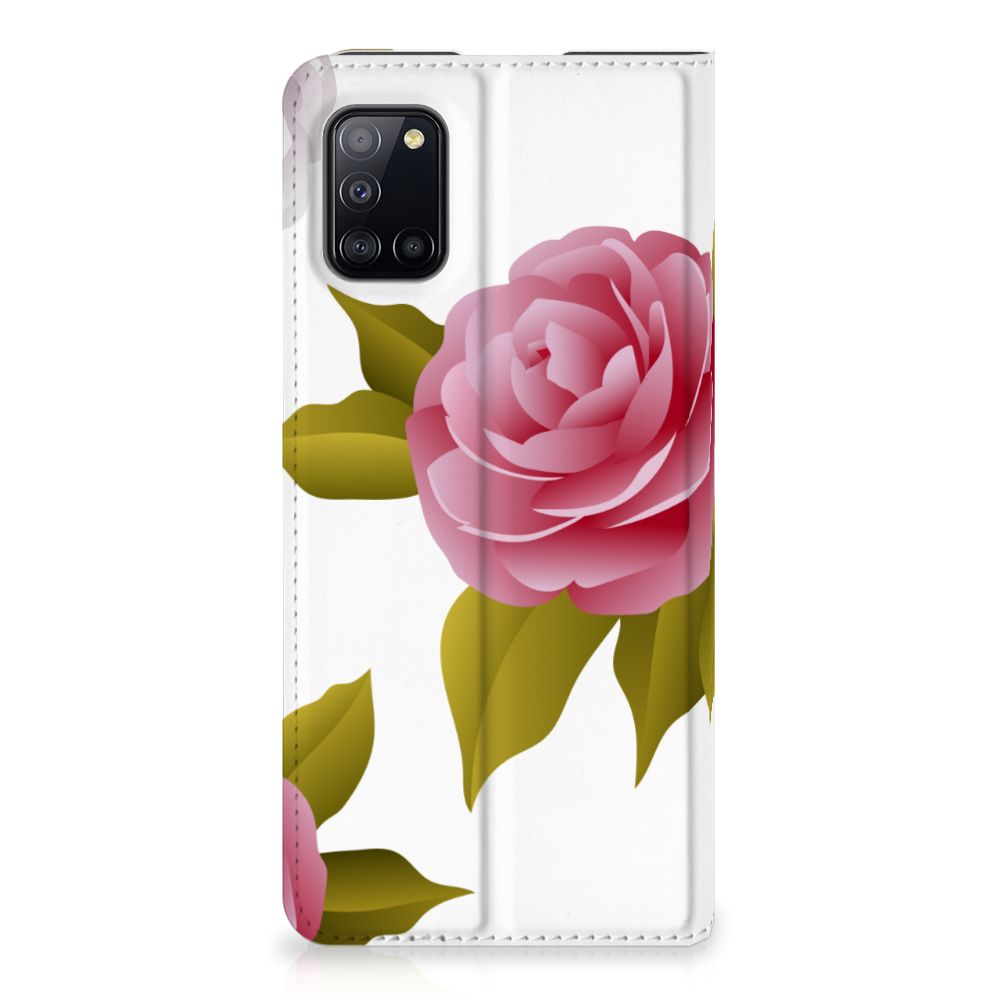 Samsung Galaxy A31 Smart Cover Roses