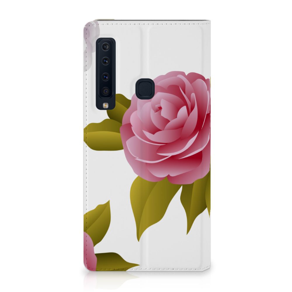 Samsung Galaxy A9 (2018) Smart Cover Roses