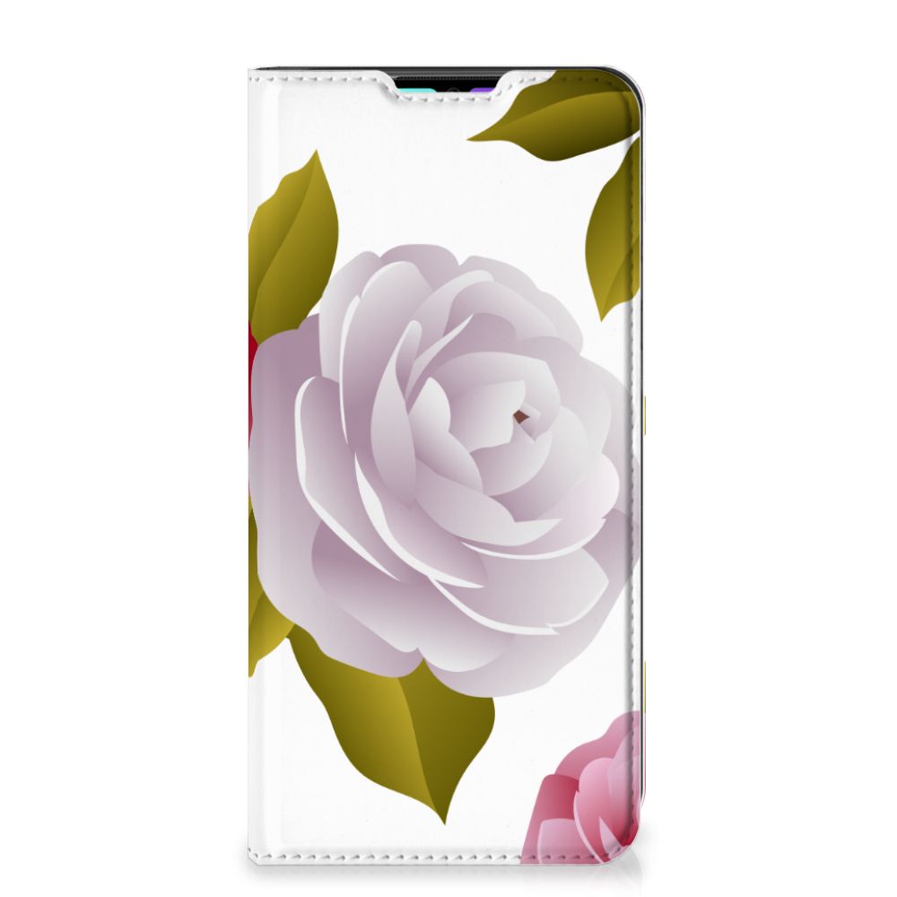 Xiaomi Mi Note 10 Lite Smart Cover Roses