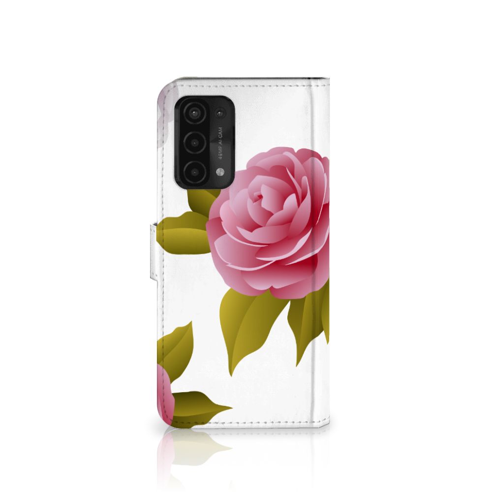 OPPO A54 5G | A74 5G | A93 5G Hoesje Roses