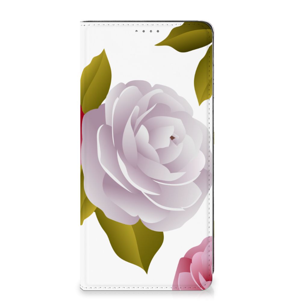 Samsung Galaxy A12 Smart Cover Roses