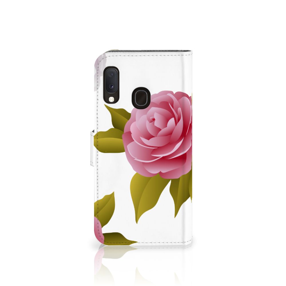 Samsung Galaxy A20e Hoesje Roses