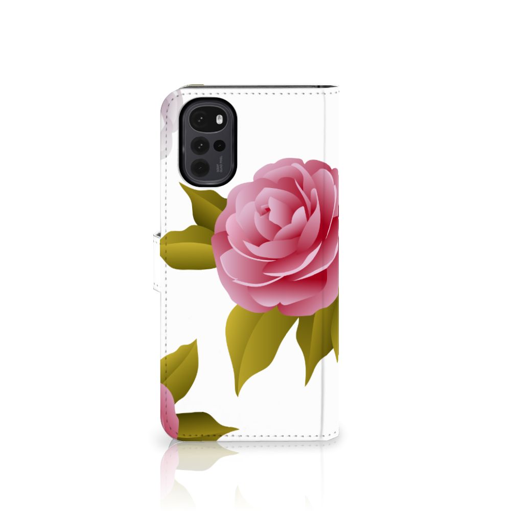 Motorola Moto G22 Hoesje Roses