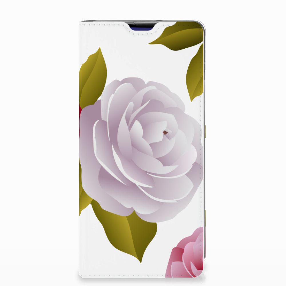 Samsung Galaxy S10 Plus Uniek Standcase Hoesje Roses