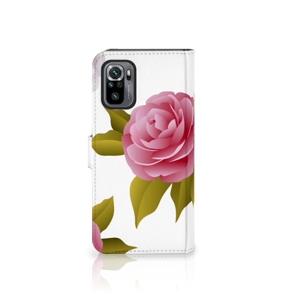 Xiaomi Redmi Note 10S | 10 4G | Poco M5s Hoesje Roses