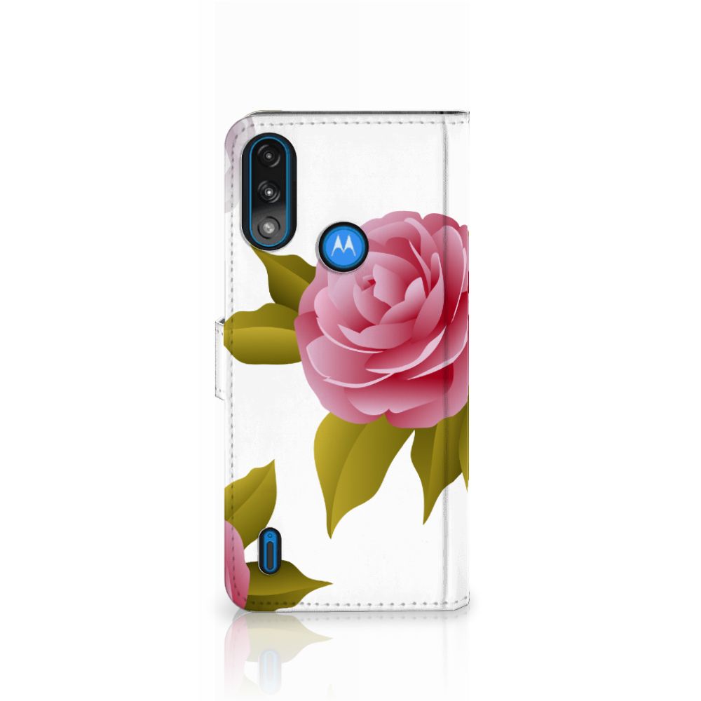 Motorola Moto E7i Power | E7 Power Hoesje Roses