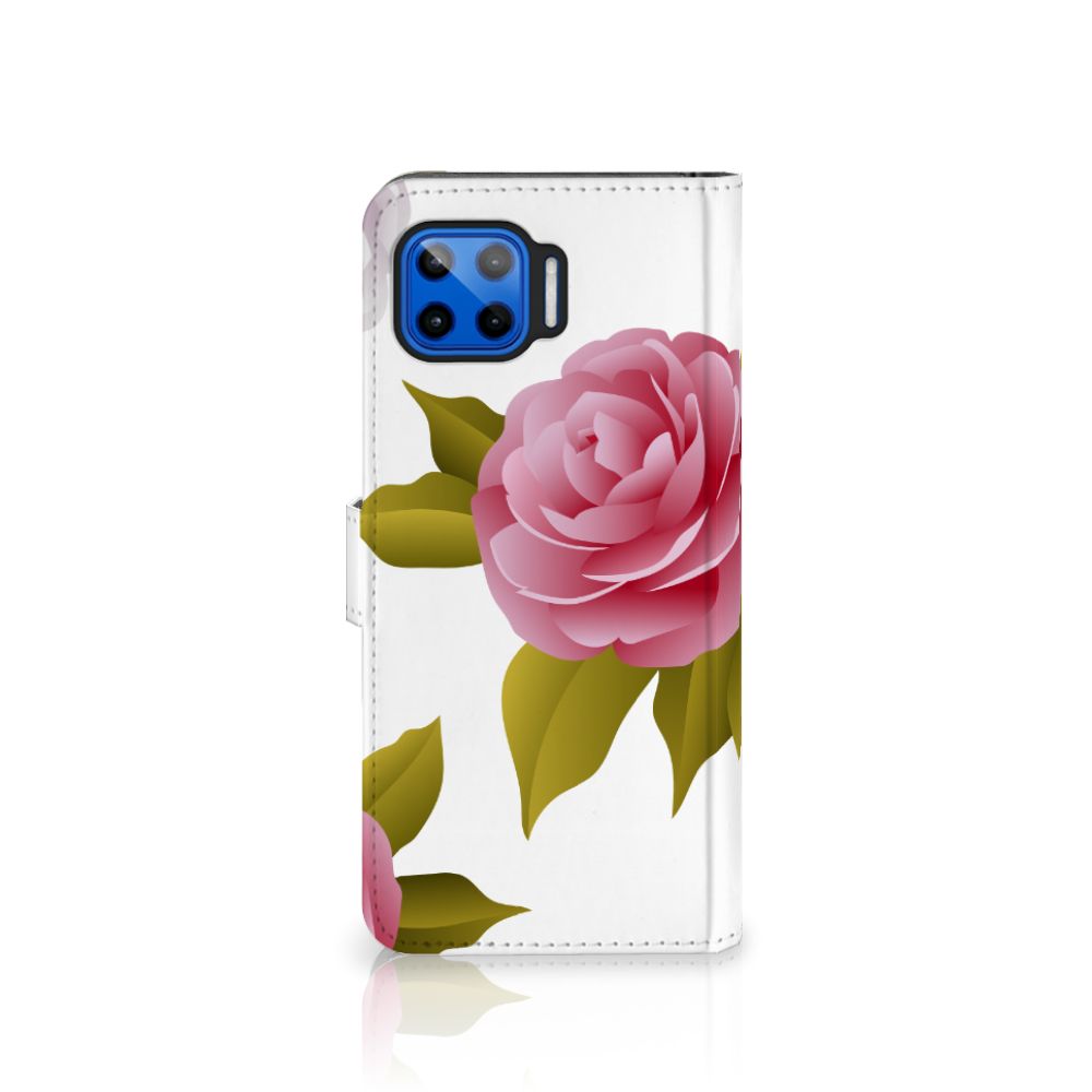 Motorola Moto G 5G Plus Hoesje Roses