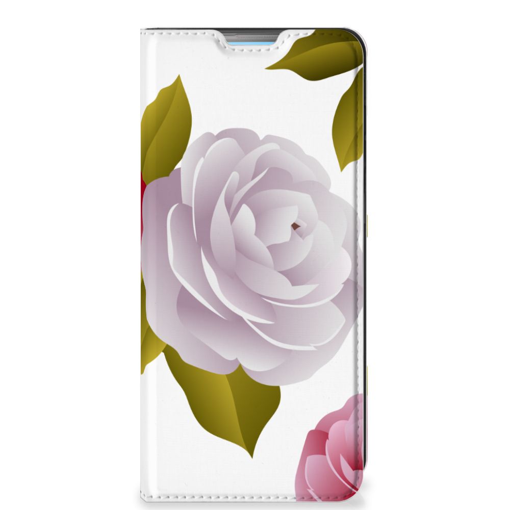 OPPO A74 4G Smart Cover Roses