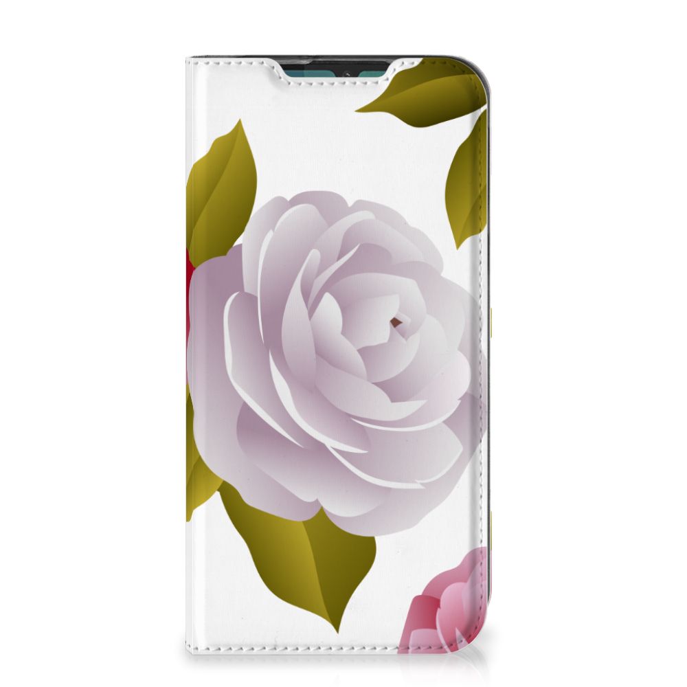 Motorola G8 Plus Smart Cover Roses