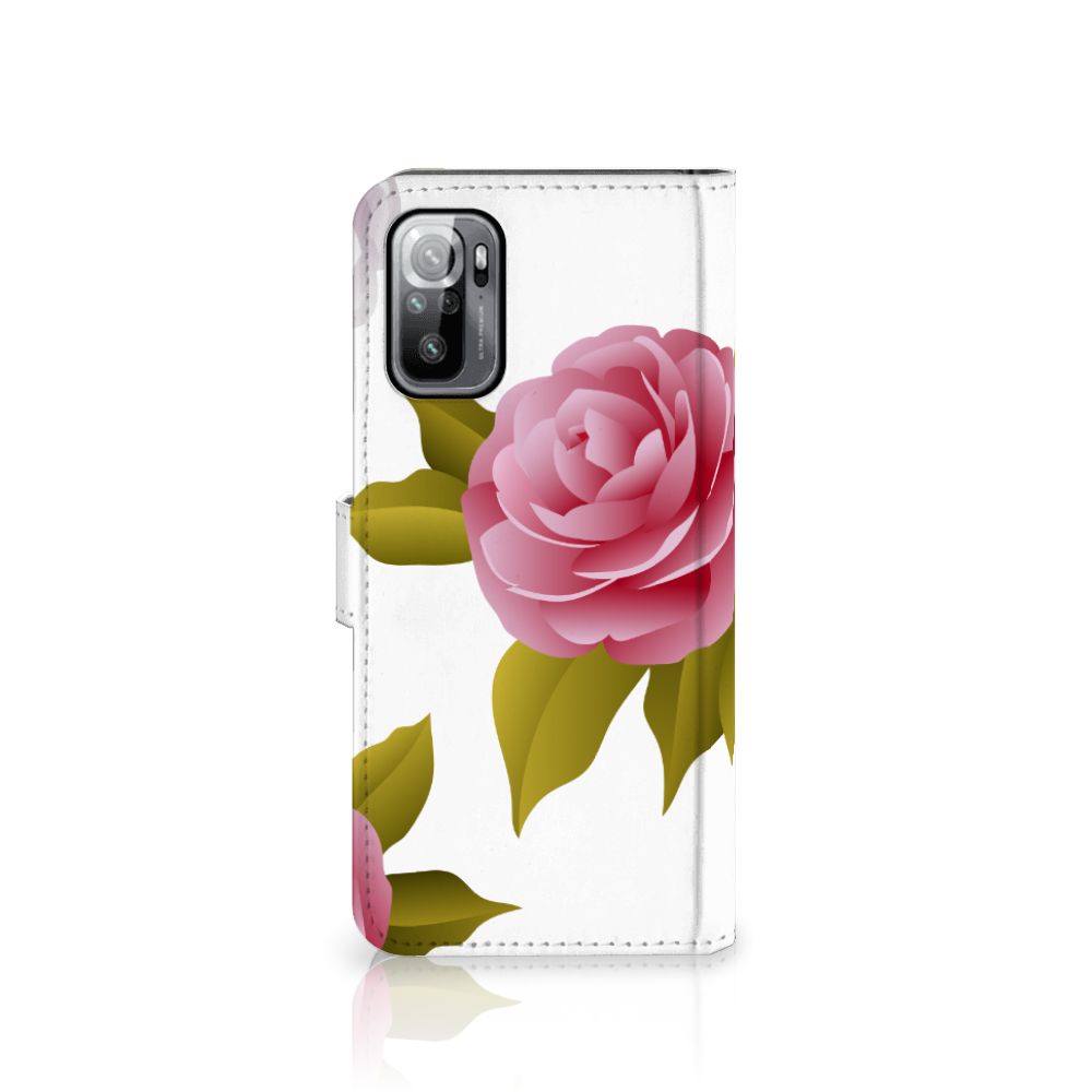 Xiaomi Redmi Note 10/10T 5G | Poco M3 Pro Hoesje Roses