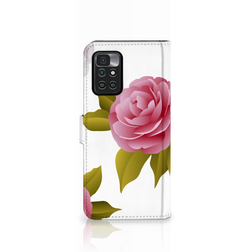 Xiaomi Redmi 10 Hoesje Roses