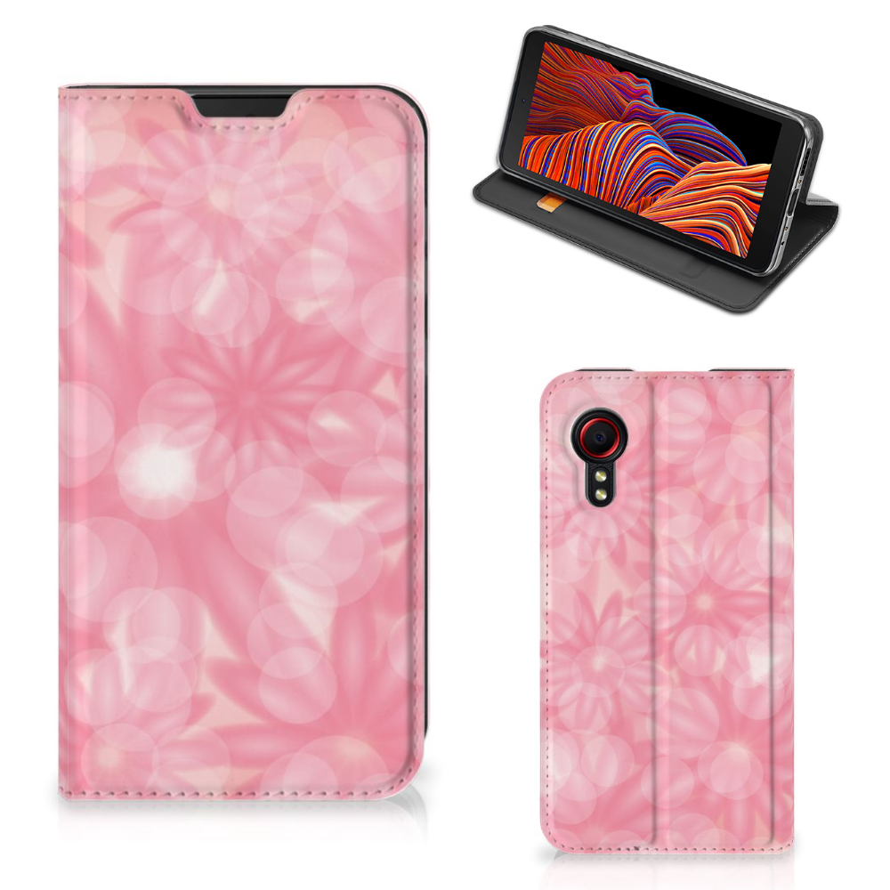 Samsung Galaxy Xcover 5 Smart Cover Spring Flowers