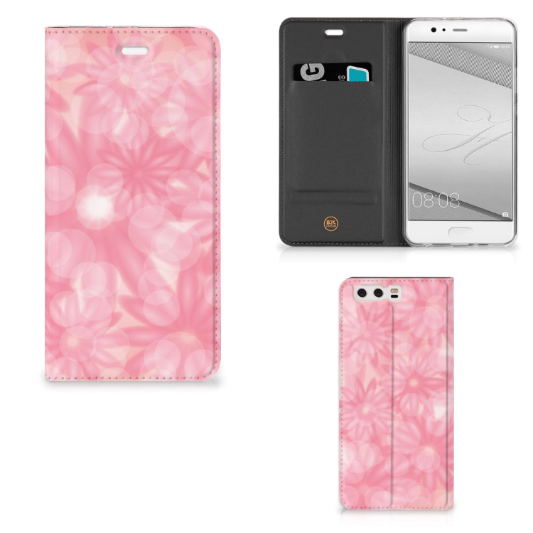 Huawei P10 Plus Smart Cover Spring Flowers
