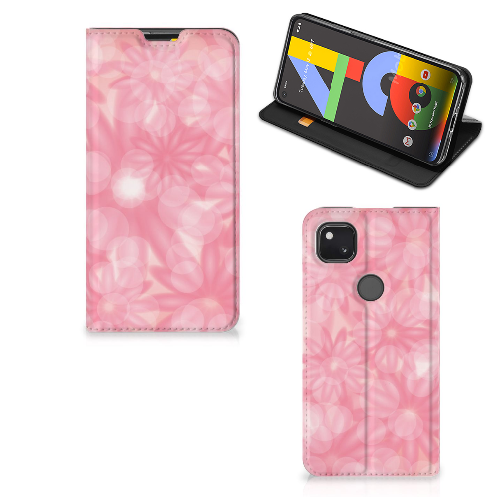 Google Pixel 4a Smart Cover Spring Flowers