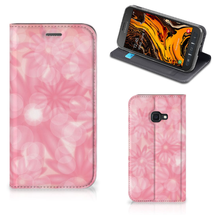 Samsung Galaxy Xcover 4s Smart Cover Spring Flowers