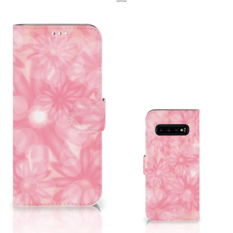 Samsung Galaxy S10 Plus Hoesje Spring Flowers