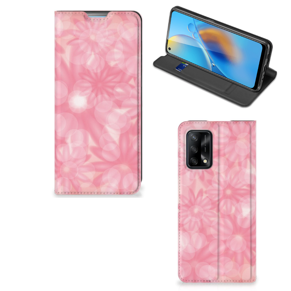 OPPO A74 4G Smart Cover Spring Flowers