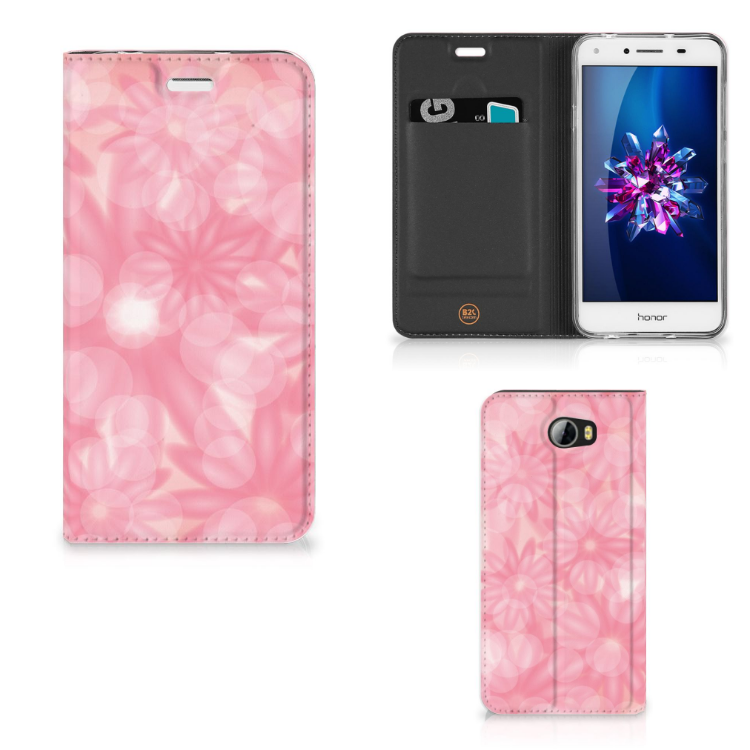 Huawei Y5 2 | Y6 Compact Smart Cover Spring Flowers