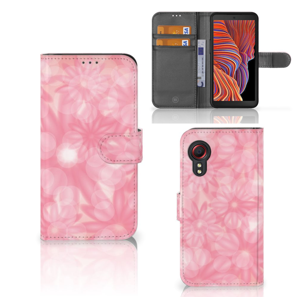 Samsung Galaxy Xcover 5 Hoesje Spring Flowers