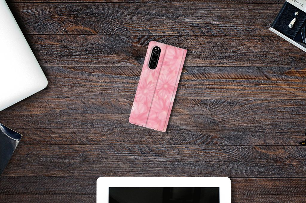Sony Xperia 5 Smart Cover Spring Flowers